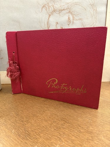 Vintage 1940 tie bound - 1940’s, red