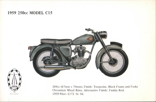1959 bsa 250cc - 1959,