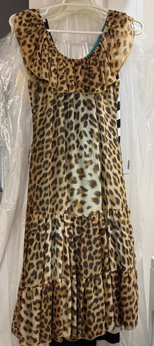 Bluemarine silk leopard print - bluemarine,