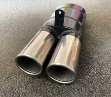 Universal Sport Rear Silencer Twin 3.5" Tips