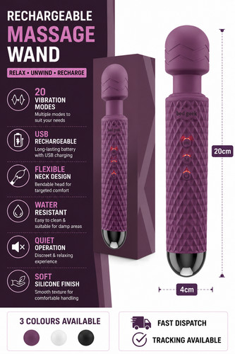 Body massager flexible neck - massager,
