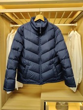 LANDS' END COAT LARGE NAVY