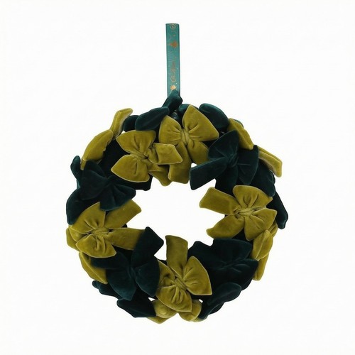 Christmas wreath velvet like - christmas, velvet-like