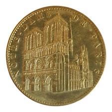 France Notre Dame Cathedral 2008 Coin Token 2008