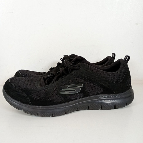 Skechers black lite - black, lite-weight