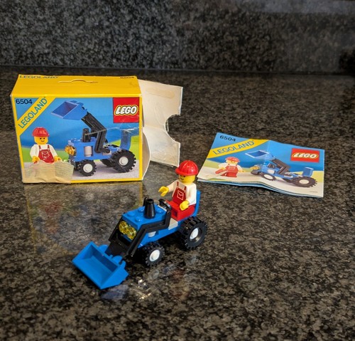 Lego town construction tractor - lego,