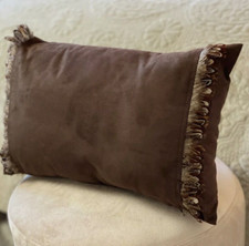 PACK OF 2 Faux Suede Boudoir