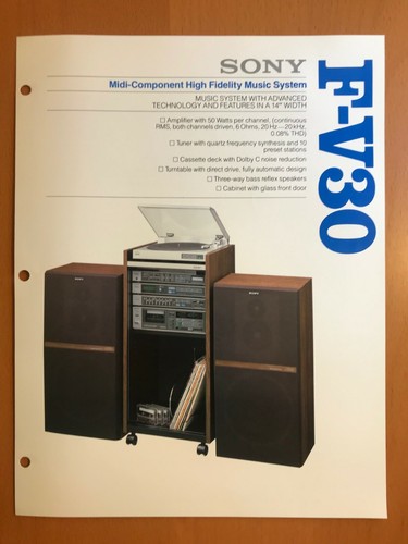 Original marketing brochure - original,