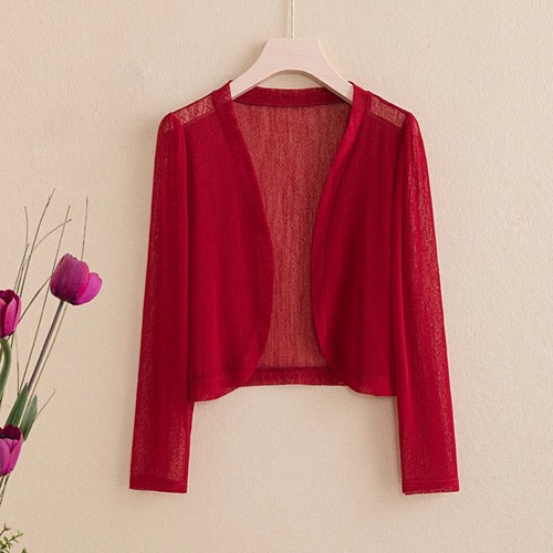 Women mesh shrug bolero sheer - women,
