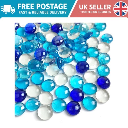 Blue glass beads 100 - blue,