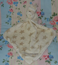 Mothercare Cream Bedtime Bear Teddy Bear Baby Comforter Soft Plush Toy