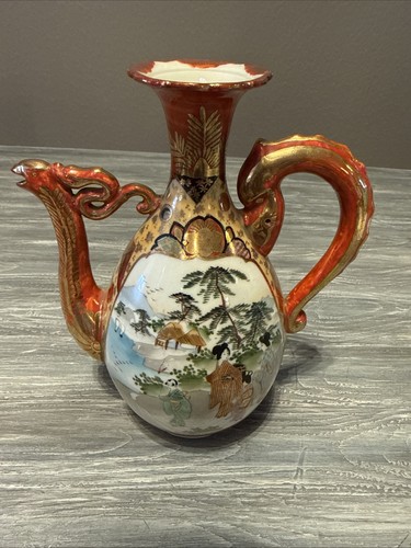 Japanese kutani teat pot spout - japanese,