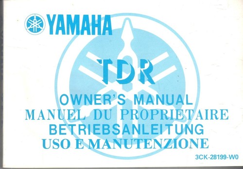 Yamaha tdr250 ypvs - yamaha,
