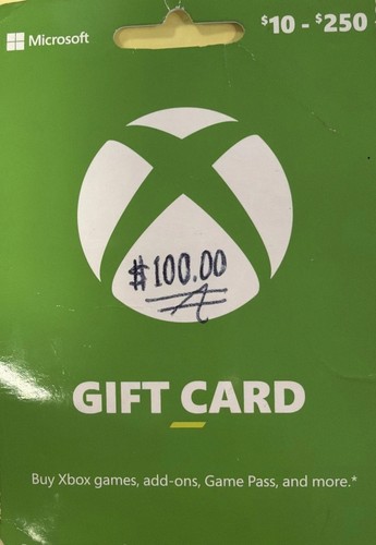 100 xbox live gift - xbox,