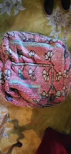 Vintage moroccan floor - vintage, pouf