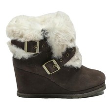 CAT Womens Wedge Ankle Boots