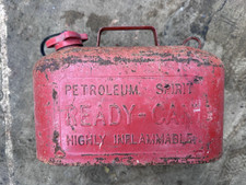 Vintage Petrol Can - Red (27 x