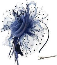 Fascinator Hat Flower Mesh