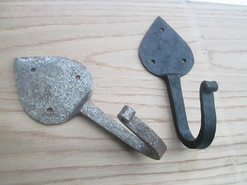Hat coat hooks wrought - hooks,