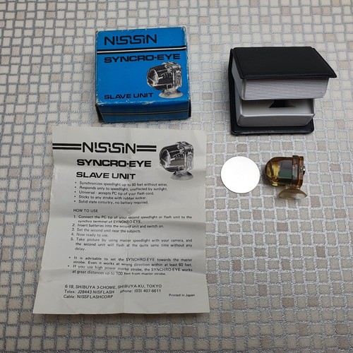 Vintage nissin syncro eye - nissin, syncro-eye
