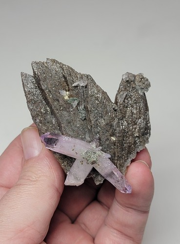 Amethyst calcite piedra - amethyst,