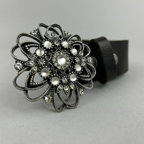 Vintage black leather - black,
