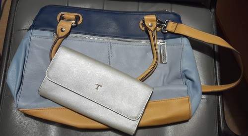 Tignaneleo leather blue tan - blue,