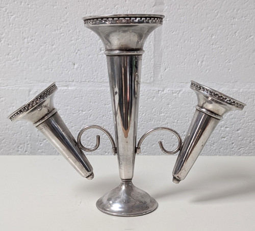 Antique silver plated epergne - silver,
