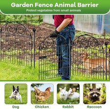 Garden fence with gate no - fence,