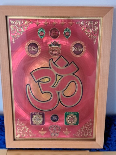 Gold edged hindu gods - edged,