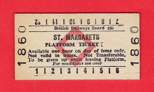 Edmondson railway ticket - ticket,