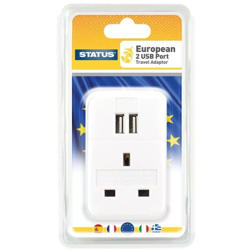 European plug with 2x - uk,