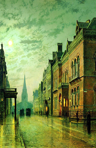 John atkinson grimshaw - atkinson, canvas