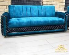 Queen Sophia Fabric Ottoman