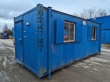 21ft x 9ft Canteen (Anti-Vandal Steel Unit, Cabin, Office) Price Includes VAT
