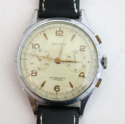 Helvetia chronograph vintage - helvetia,