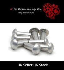 Aluminium Solid Dome Head/Snap