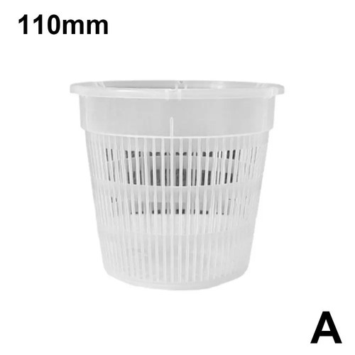 Clear plastic orchid pot mesh - clear,