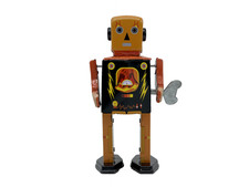 Mr & Mrs Tin Volcano Bot