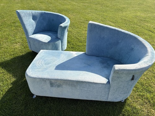 Chaise longue with matching - longue,