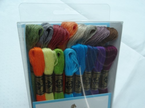 Pack dmc threads - 16,