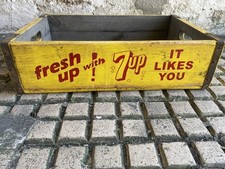 Wooden 7 Up Crate