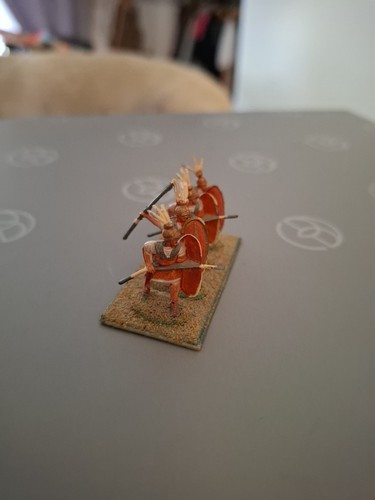 Painted ancient samnite - ancient,