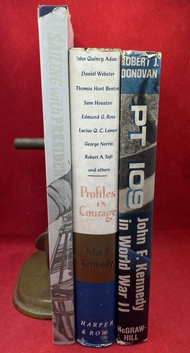John kennedy book lot - john,