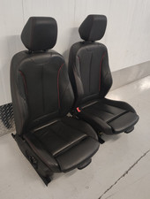BMW F30 F31 F36 M Sport Black Heated Leather Front Seats Full Electric Memory