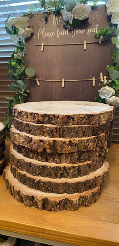 Large wooden bark tree - wooden,