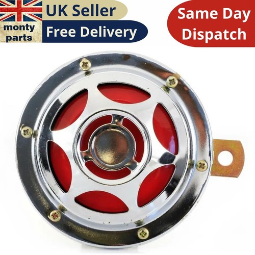 90mm round classic klaxon - 90mm,