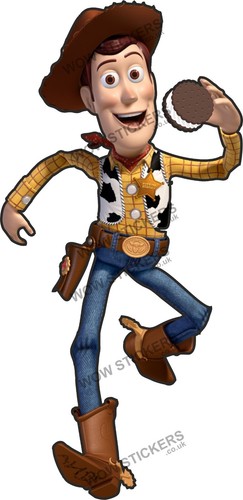 Character sticker woody ice - sticker,