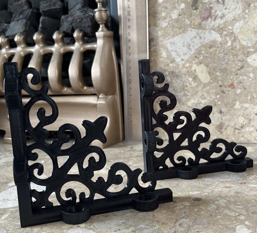 Victorian 12cm shelf bracket - 1,