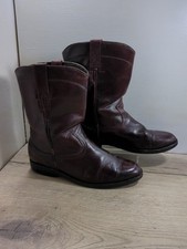 Rico Boots Cowboy Oxblood Red
